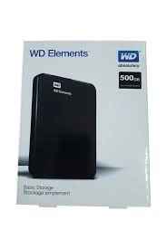 WD Elements 500 GB HDD WDBUZG5000ABK Taşınabilir Harddisk