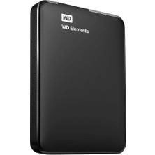 WD Elements 1TB 2.5’ USB 3.0 Taşınabilir Disk (WDBUZG0010BBK-WESN)