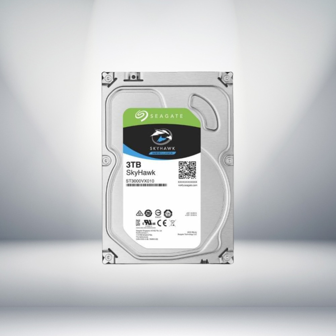 Seagate SkyHawk ST3000VX010 3 TB 3.5’’ 5900 RPM 64 MB SATA 3 Güvenlik Diski