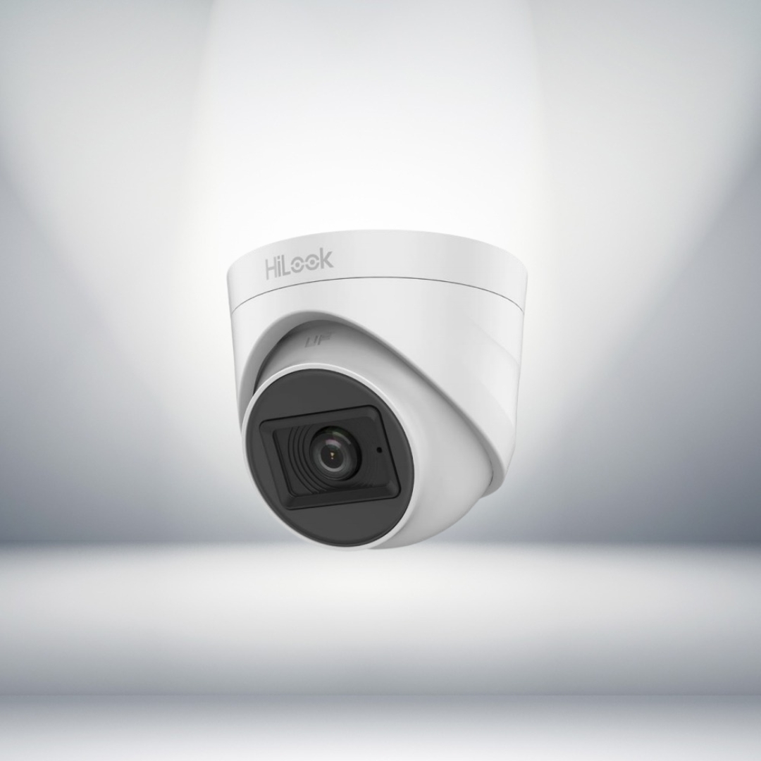 Hilook THC-T120-PS 2.0MP 2.8mm Lens 20Mt. Dahili Ses Hibrit IR Dome Kamera