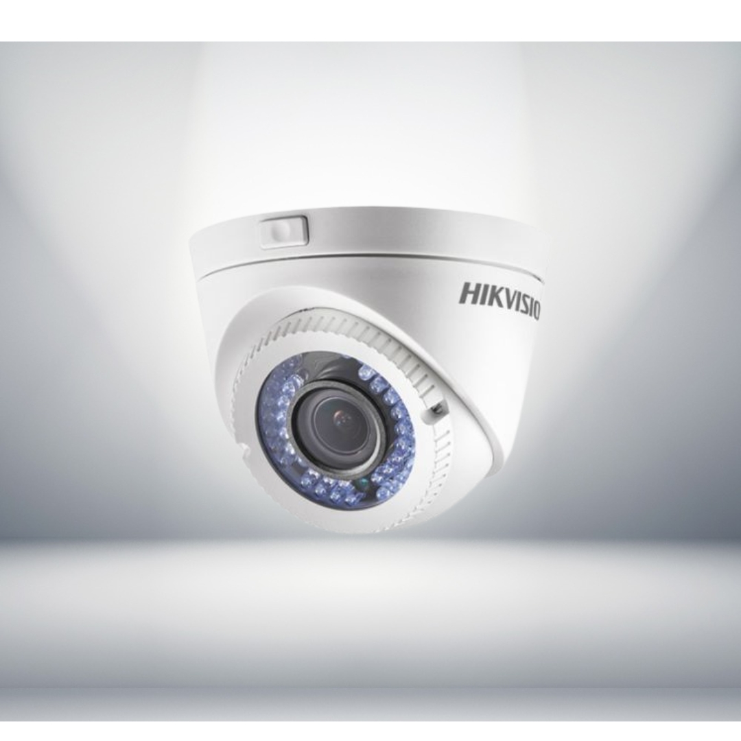 Hikvision DS-2CE56D0T-VFIR3F 2.0MP 2.8~12mm Lens 40Mt. IR Dome Kamera