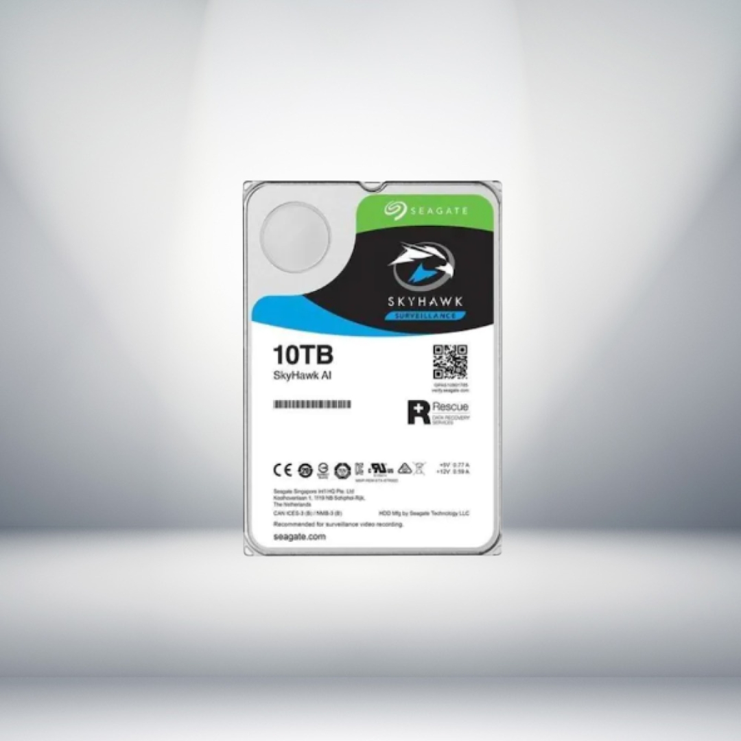 SEAGATE 3.5’’ 10TB SKYHAWK ST10000VE0008 7200 RPM 256MB SATA-3 Güvenlik Diski