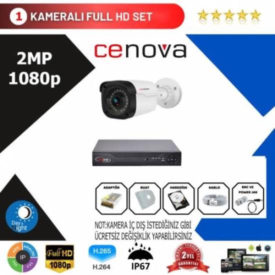 Cenova 1’li Set 2 Mp 1080p Hd Kamera Sistemi
