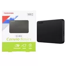 Toshiba Canvio Basics 500GB 2.5’’ Siyah