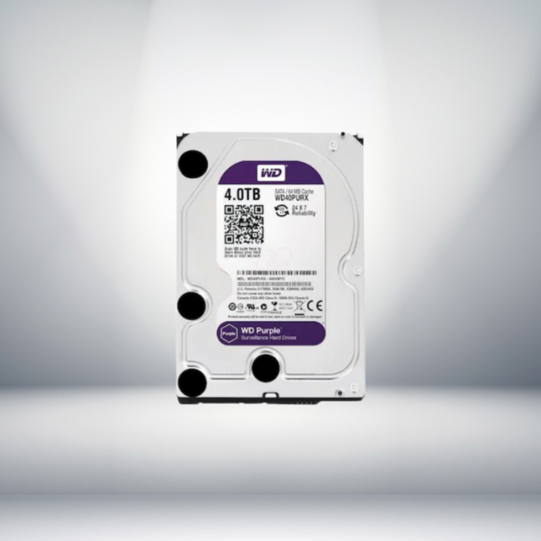 WD Intellipower WD40PURX 3.5’’ 4 TB 5400 RPM 64 MB SATA 3 Güvenlik Diski