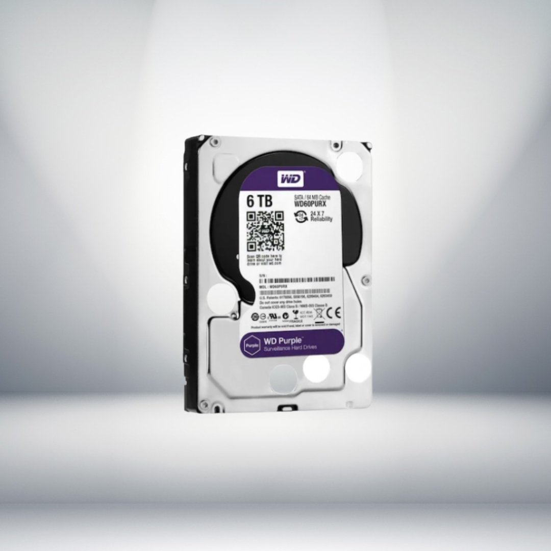 Western Digital Purple WD60PURX 3.5’’ 6 TB SATA 3 HDD